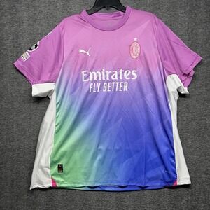 AC Milan Soccer‎ Jersey Gutierrez #12 UEFA Football Shirt Puma Gradient